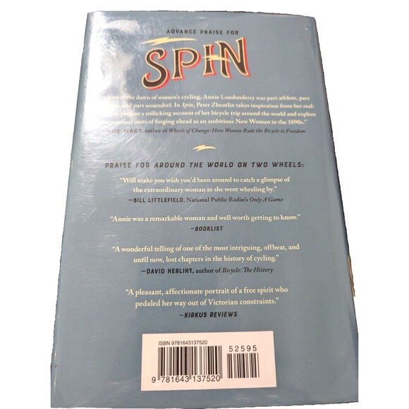Spin: A Novel Based on a (Mostly) True Story hardcover 2021 Penguin Books - Picture 2 of 2